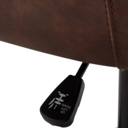 Oakham Executive Lochlan Office Chair In Brown Faux Leather - thumbnail 5