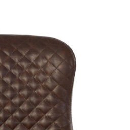 Oakham Executive Lochlan Office Chair In Brown Faux Leather - thumbnail 4