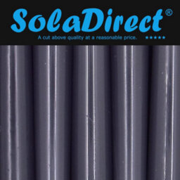 "SolaDirect Tapered Dinner Candles, Pack Of 10, Unscented, Long Burning Time, 24 Cm / 19.45"" (Steel Magnolias, Varnished)" - thumbnail 2