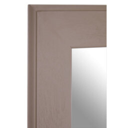 Orsina Large Wall Mirror, Grain Pattern Grey Frame Mirror For Home, Office, Closet - thumbnail 4