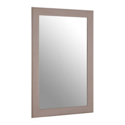 Orsina Large Wall Mirror, Grain Pattern Grey Frame Mirror For Home, Office, Closet - thumbnail 2