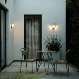 Nordlux Noorstad Outdoor Plastic Wall Light Dark Sky  Black,mains