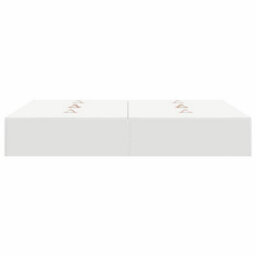 Berkfield Storage Bed Frame White 160X200 Cm - thumbnail 7