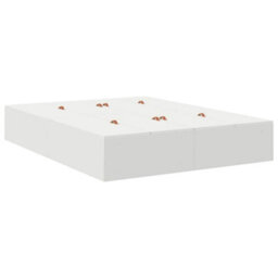 Berkfield Storage Bed Frame White 160X200 Cm - thumbnail 2