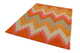 Funky Handmade Modern Wool Hand Made Abstract Easy To Clean Diningroom Bedroom And Living Room -200Cm X 300Cm - thumbnail 3