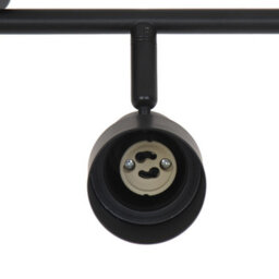Nordlux Boston Metal Pendant Rail Light 4 Adjustable Heads Black,mains - thumbnail 3