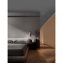 Luminosa Lighting Luminosa Lusa Reading Wall Light Champagne Gold, Black Led 10W 644Lm 3000K Switch On/off - thumbnail 2