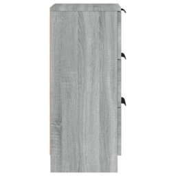 Berkfield Sideboards 2 Pcs Grey Sonoma 30X30X70 Cm Engineered Wood - thumbnail 8
