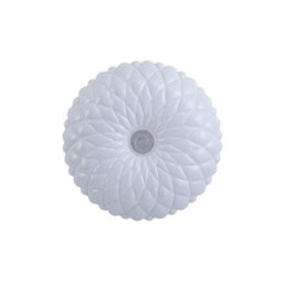 Luminosa Lighting Luminosa Auris 33Cm Outdoor Decorative Flush White 4000K Neutral White