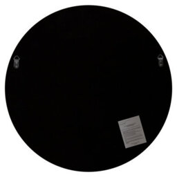 Orsina Athena Large Round Wall Mirror With Silver Frame - thumbnail 3