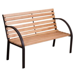 Lassic Garden Vida 2 Seater 120Cm Wide Slatted Traditional Garden Outdoor Bench - thumbnail 8