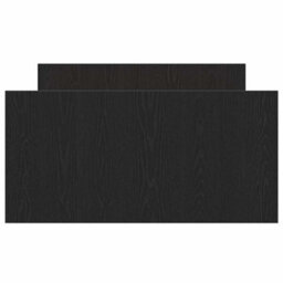 Walplus Bed Frame With Headboard Black Oak 90 X 200 Cm Engineered Wood - thumbnail 7