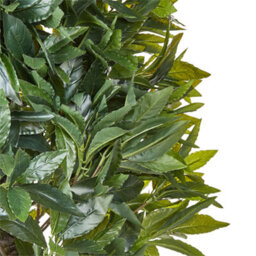 Wyld And Coco Laurel Living 160Cm Lifelike Artificial Potted Plant - Green Leaves With Black Pot - thumbnail 3