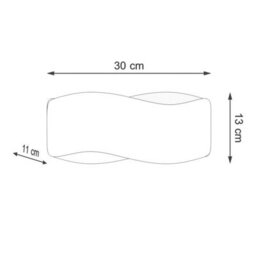 Sollux Lighting Tila Steel Red Ochre 1 Lights Modern Wall Lamps - thumbnail 9