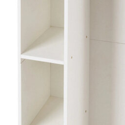 1.8M Stylish Triangle Corner Cupboard 6Tier Wooden Bookcase Cabinet - thumbnail 5