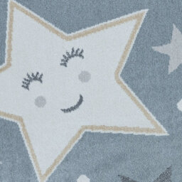 Livabliss Lillian-Kids Blue Grey Beige Yellow Washable Rug For Children's Rooms 140 X 200 Cm Easy Care, Non Shedding - thumbnail 7