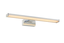 Lucide Onno Modern Mirror Light Bathroom - Led - 1X11W 3000K - Ip44 - Satin Chrome