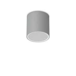 Ideal Lux Luminosa Techo 15.3Cm Outdoor Surface Mounted Downlight Grey Ip54