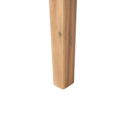 Beliani Garden Dining Table Chioggia 90 Cm 180 Cm Certified Acacia Wood Light Brown - thumbnail 6