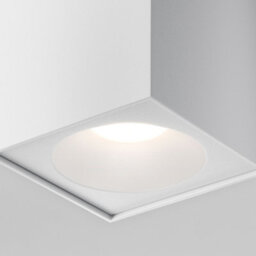 Luminosa Lighting Luminosa Zoom Square Outdoor Surface Mounted Downlight White Ip65 1Xgu10 - thumbnail 2