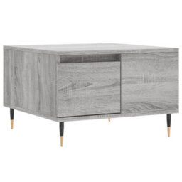 Berkfield Coffee Table Grey Sonoma 55X55X36.5 Cm Engineered Wood - thumbnail 2