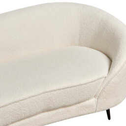 Beliani Sofa 2 Seater Savar Boucle White - thumbnail 7