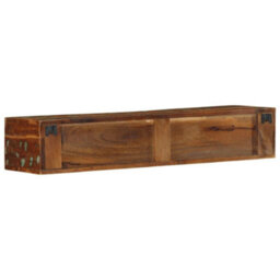 Berkfield Wall-Mounted Tv Cabinet 100X30X19 Cm Solid Wood Reclaimed - thumbnail 6