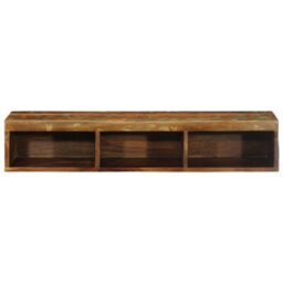 Berkfield Wall-Mounted Tv Cabinet 100X30X19 Cm Solid Wood Reclaimed - thumbnail 4