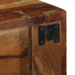 Berkfield Wall-Mounted Tv Cabinet 100X30X19 Cm Solid Wood Reclaimed - thumbnail 9