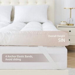 Hotel Quality Mattress Topper 10Cm 4Inch Thick Deep Toppers King 200Cmx150Cm - thumbnail 6