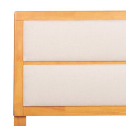 Beliani Bed Poissy 160 X 200 Cm (Eu King Size) Natural Ash Wood - thumbnail 8