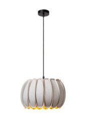 Lucide Spencer - Pendant Light - 30 Cm - 1Xe27 - Grey
