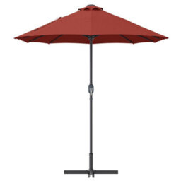 Berkfield Garden Parasol Terracotta Powder-Coated Steel - thumbnail 6