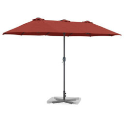 Berkfield Garden Parasol Terracotta Powder-Coated Steel - thumbnail 3