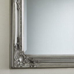 The Online Mirror Shop Wall Mirror Highbury Rectangular Shape With Antique Silver Frame- H 104Cm X W 74Cm X D 3.5Cm For Hanging In Any Living Area - thumbnail 3