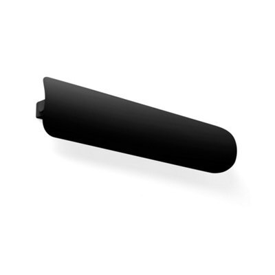 Luminosa Lighting Luminosa Novo Flush Wall Lamp Matt Black 2700K - image 1