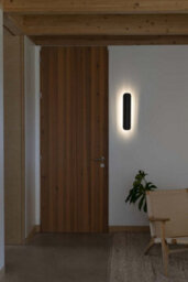 Luminosa Lighting Luminosa Novo Flush Wall Lamp Matt Black 2700K - thumbnail 2