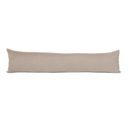 Lancashire Textiles Hollowfibre Filling (85 X 20Cm) Beige Suede Door Draught Excluder