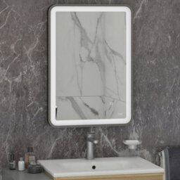 RAK Ceramics Rak Art Soft 500X700mm Led Illuminated Bathroom Mirror With Touch Sensor & Demister Pad