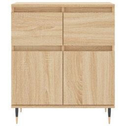 Berkfield Durable Sideboard Sonoma Oak 60X35X70 Cm Engineered Wood - thumbnail 5