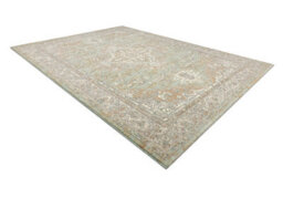 RugsX Wool Carpet Soho 477.01.la402 Osta - Ornament, Rosette, Natural Green Beige 160X240 Cm - thumbnail 3