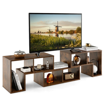 Costway Tv Stand For Tvs Up To 65 Inches Free Combination Adjustable Tv Cabinet Center - image 1