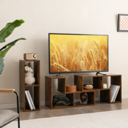 Costway Tv Stand For Tvs Up To 65 Inches Free Combination Adjustable Tv Cabinet Center - thumbnail 2