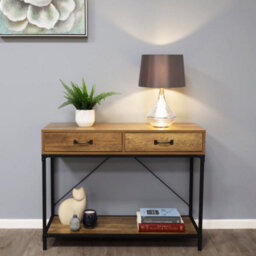 Pagazzi Lighting Pagazzi Willis Satin Nickel Glass Table Lamp - thumbnail 2
