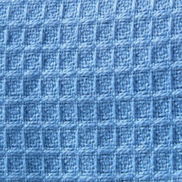 Homescapes Organic Cotton Waffle Baby Blanket Blue, 125 X 150 Cm - thumbnail 6