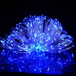 Berkfield Led Micro Fairy String Lights 40M 400 Led Blue 8 Function - thumbnail 3