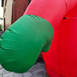 Samuel Alexander Giant: 20Ft (6M) Outdoor Inflatable Light Up Christmas Gonk With Raised Arm & Leds - thumbnail 9