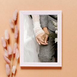 White Picture Frame Photo Frame Perspex Sheet For Wall Or Table, Landscape Portrait Orientation 50 X 70 Cm (19.7 X 27.5 Inch) - thumbnail 7