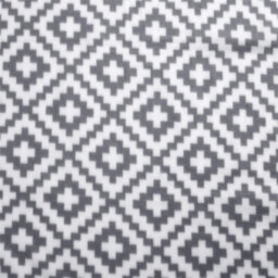 Geo Tile Throw Over Bed Blanket Travel Garden Chair Soft Fleece Warm Bedspread Grey - thumbnail 2