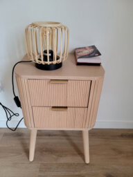 Nordlys 3-Drawer Natural Wood Dresser Classic Style Bedroom - thumbnail 9
